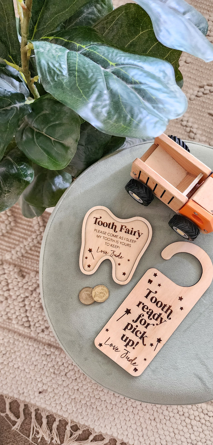 Tooth Fairy Dish & Hanger Bundle