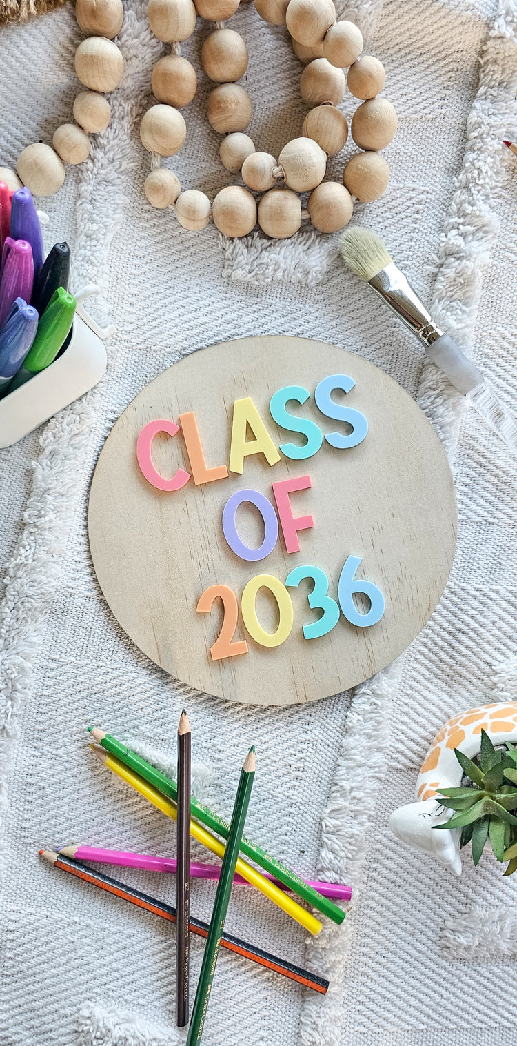 "Class of" Plaque