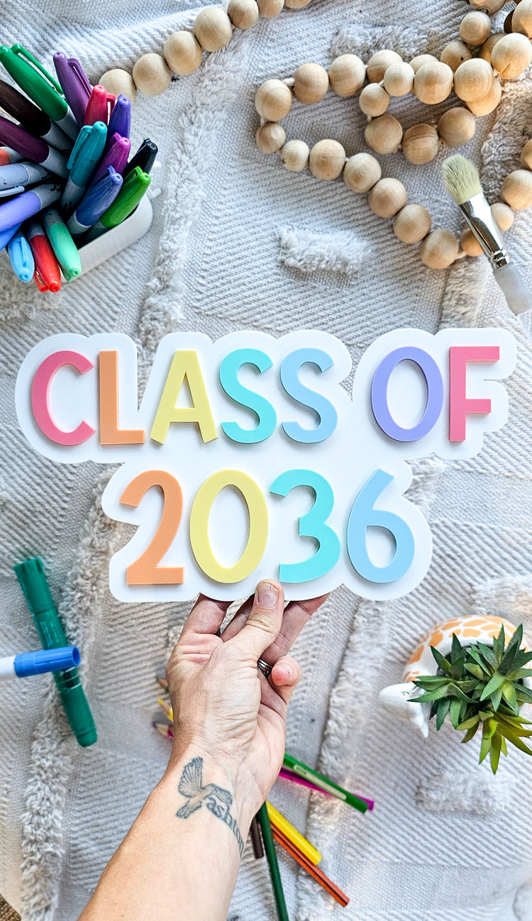 "Class of" Plaque