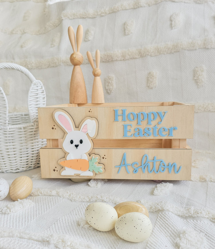 Easter Bunny Acrylic Crate
