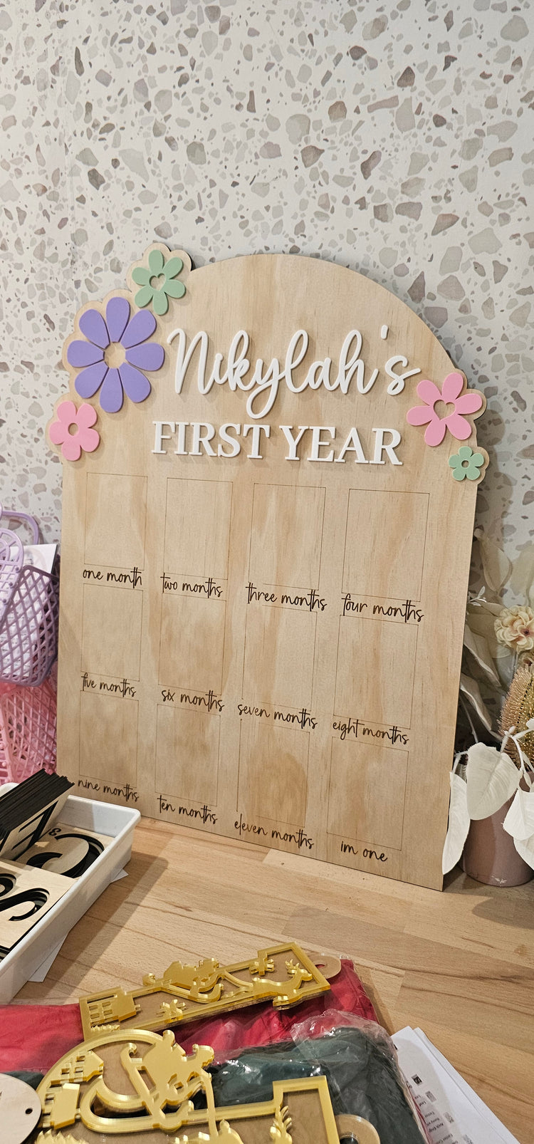 Daisy Birthday Board