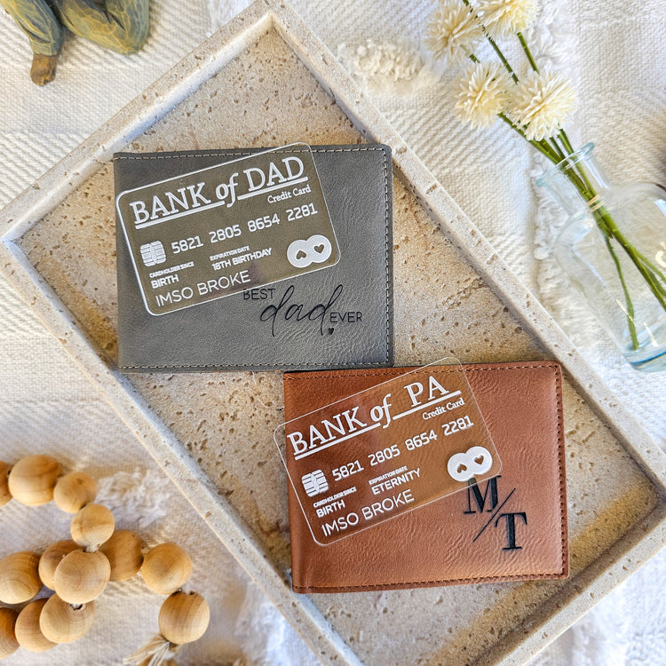 Personalised Leather Wallet