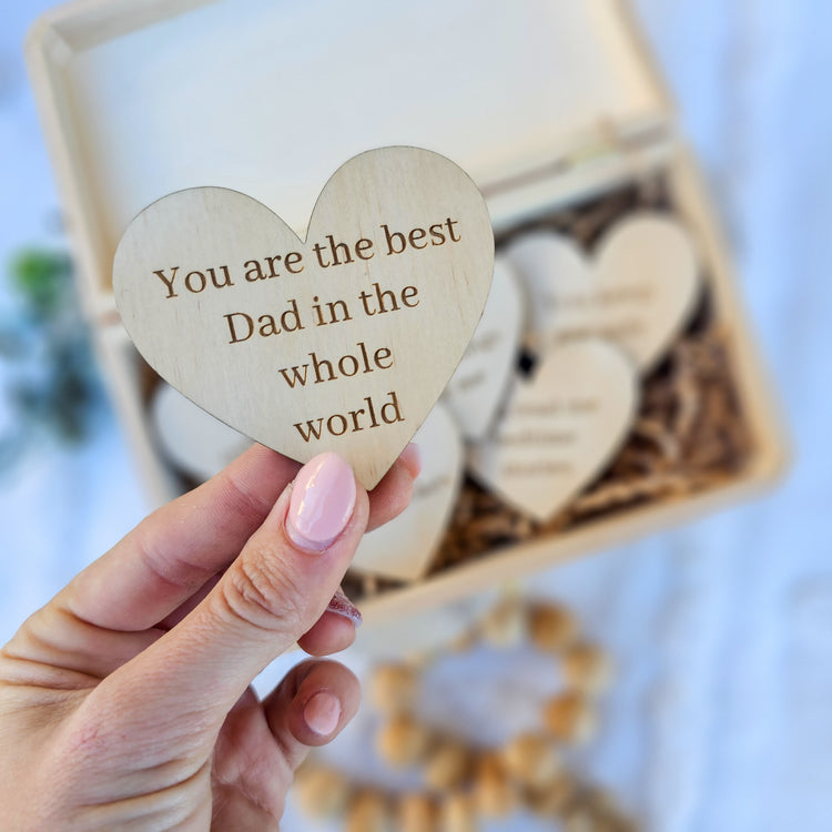 Reasons I love you box - Father's Day