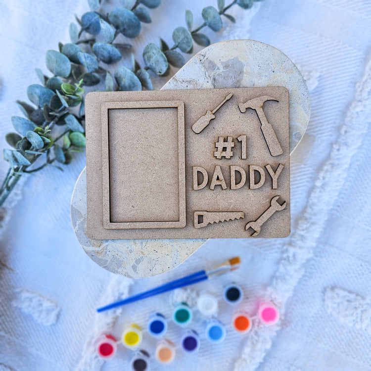 DIY Father's Day Paint Kit Plaque