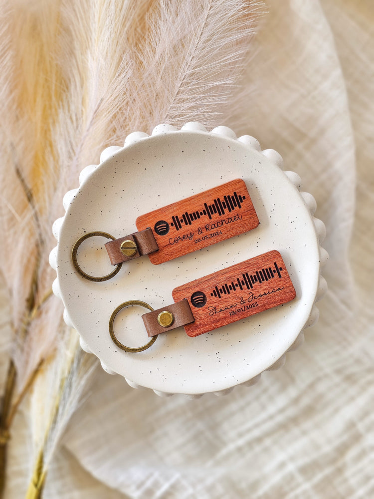 Spotify song code keyring