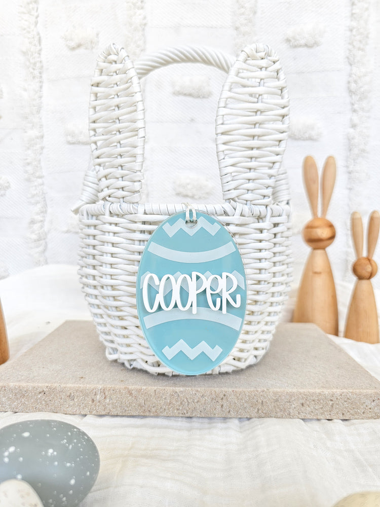 Easter Personalised Acrylic Tag - Multiple Designs