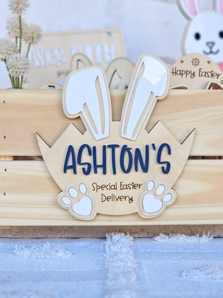 Easter Crate PLAQUE ONLY | Hatching Egg