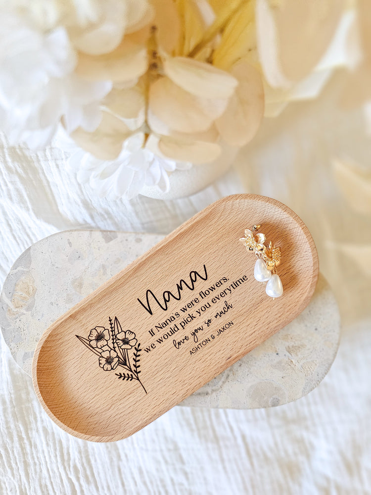 If Nana's/ Nannys/ Grandmas etc were like flowers trinket tray