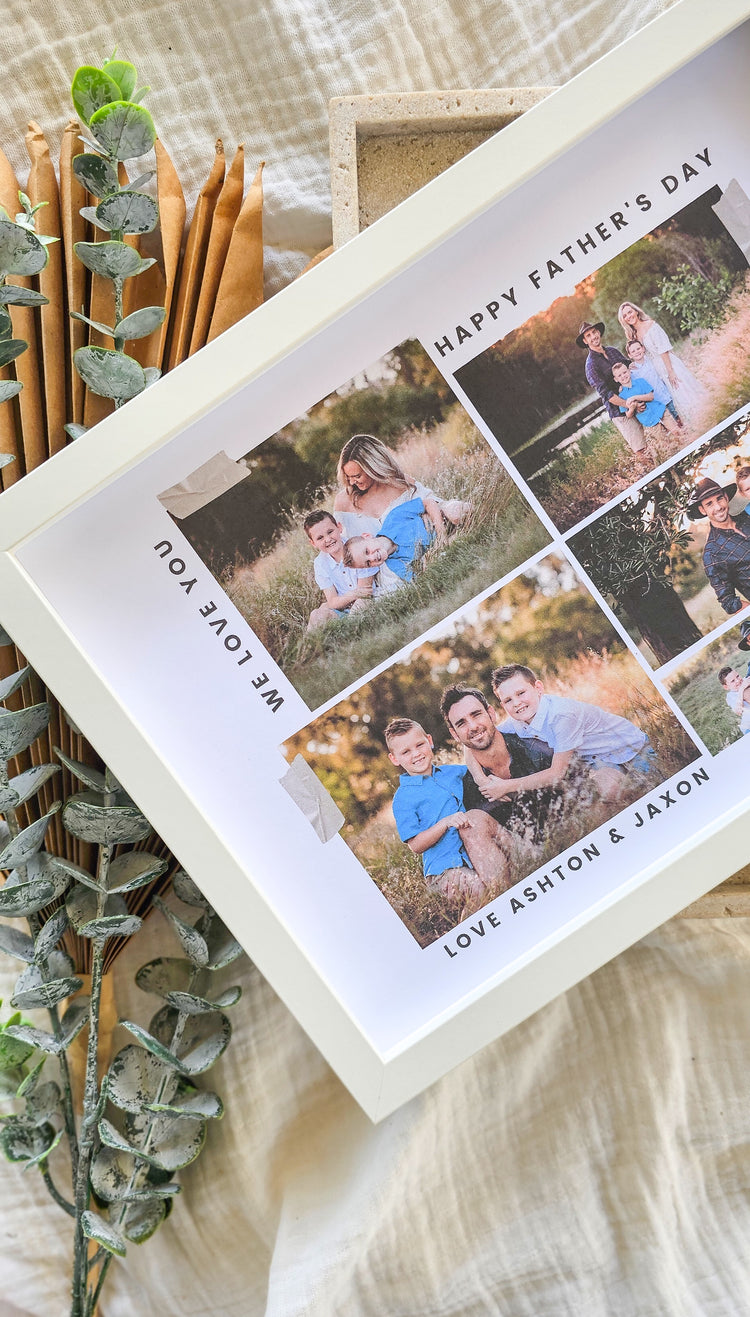Father's Day Photo Collage Frame - #1 Dad