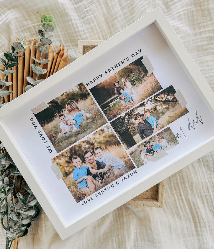 Father's Day Photo Collage Frame - #1 Dad