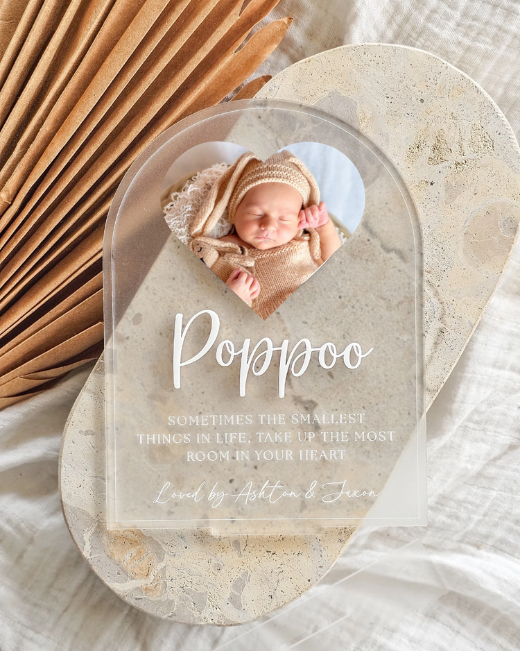 Father's Day Photo & Quote Arch