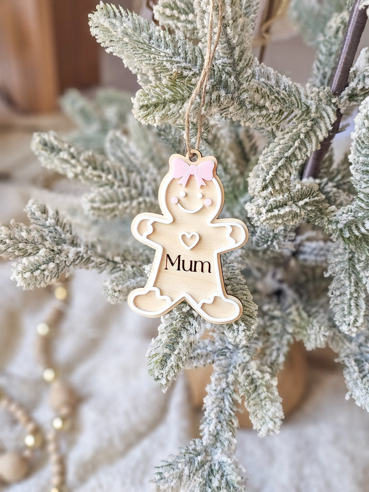 Family Gingerbread Ornament