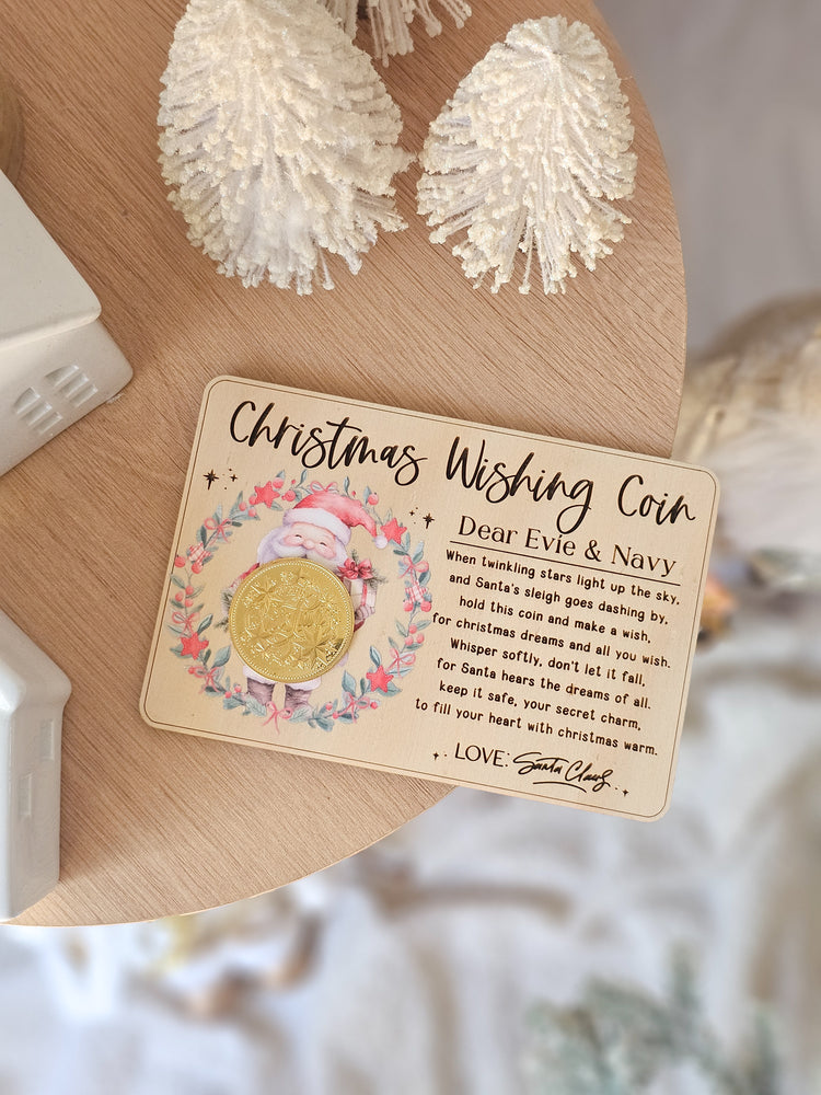 Christmas Wishing Coin