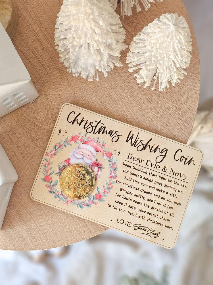 Christmas Wishing Coin