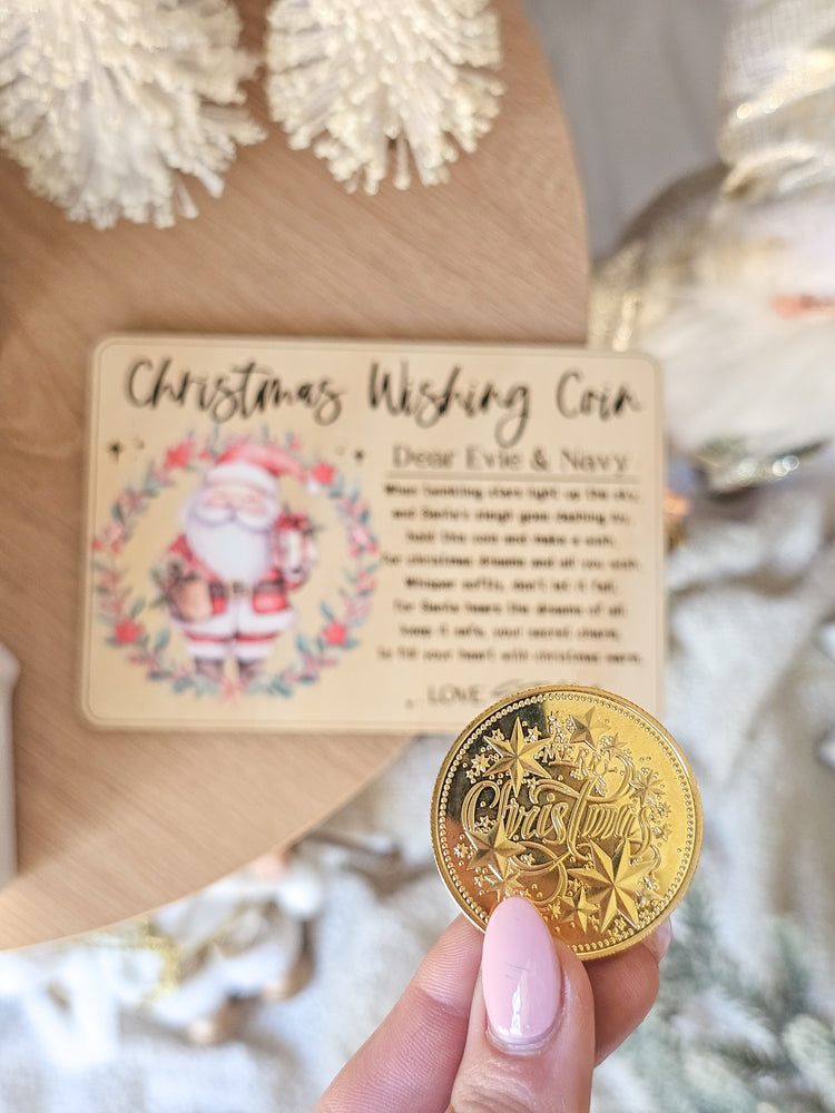 Christmas Wishing Coin