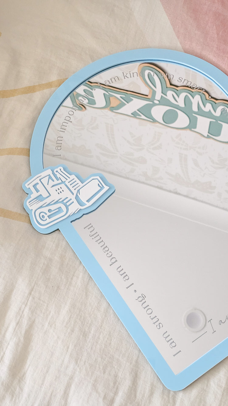 Personalised Daily Affirmation Mirror - Construction