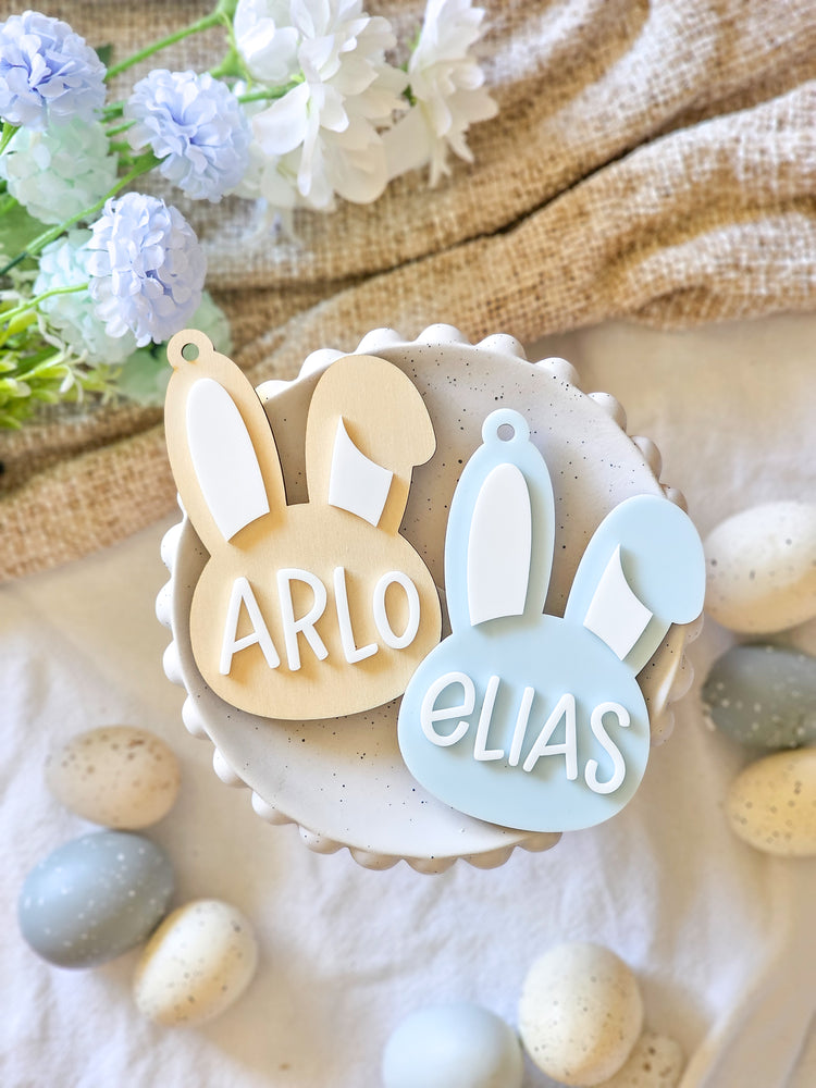 Easter Bunny Tag - Acrylic