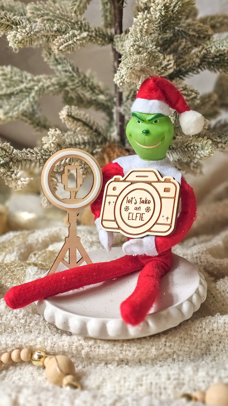 Elf Selfie Camera Prop