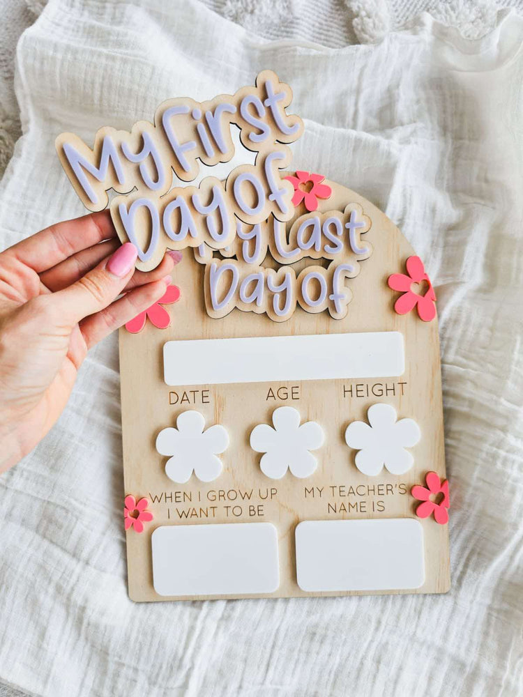 My first /last day interchangeable Daisy Board