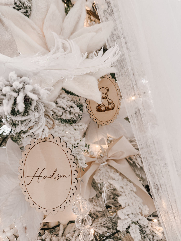 Vintage Personalised Christmas Ornament