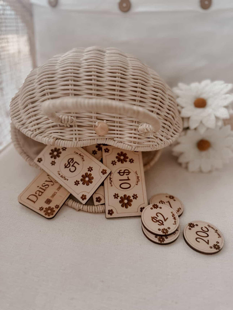 Children's play money set - Daisy