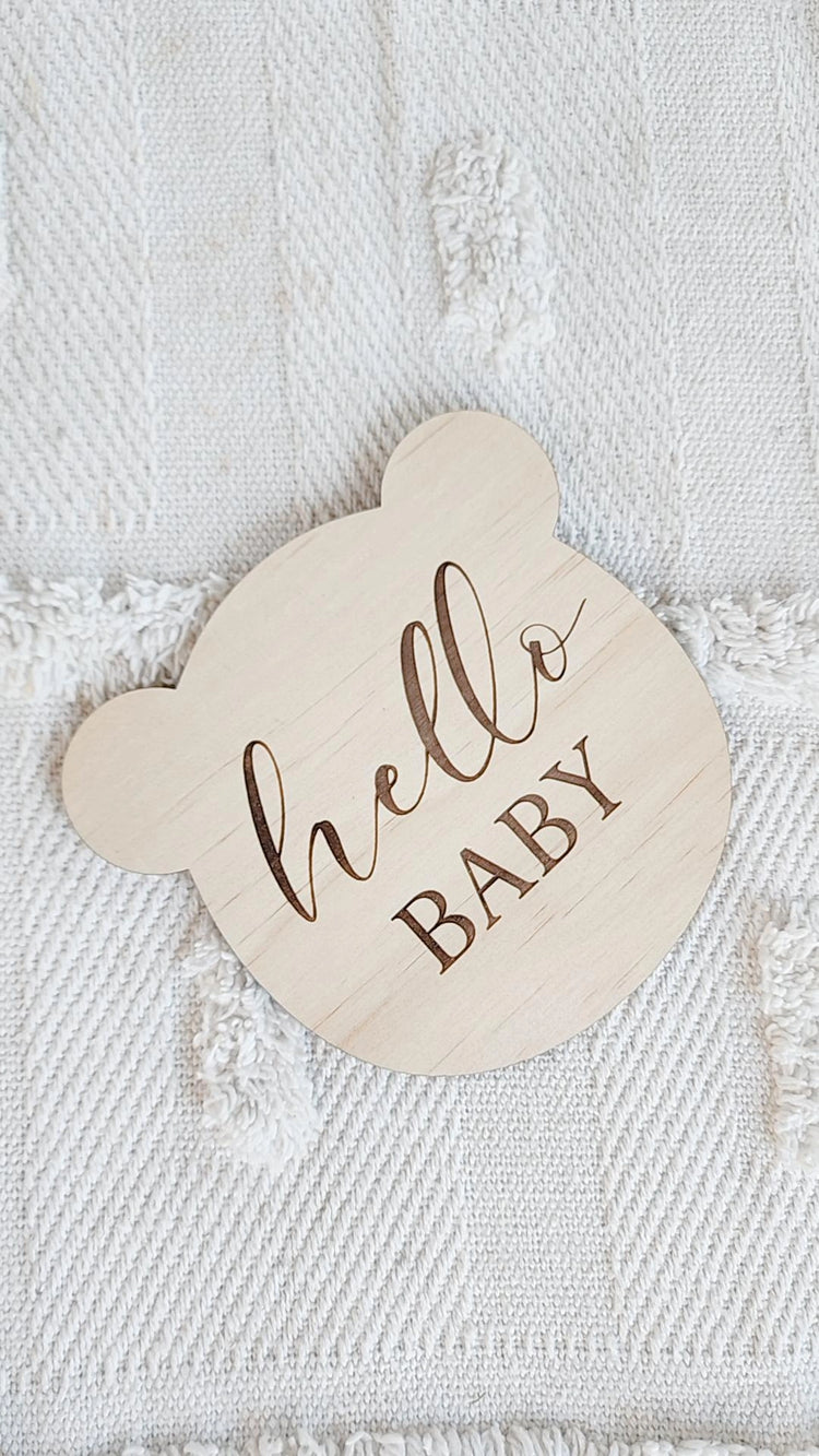 Hello Baby - Bear