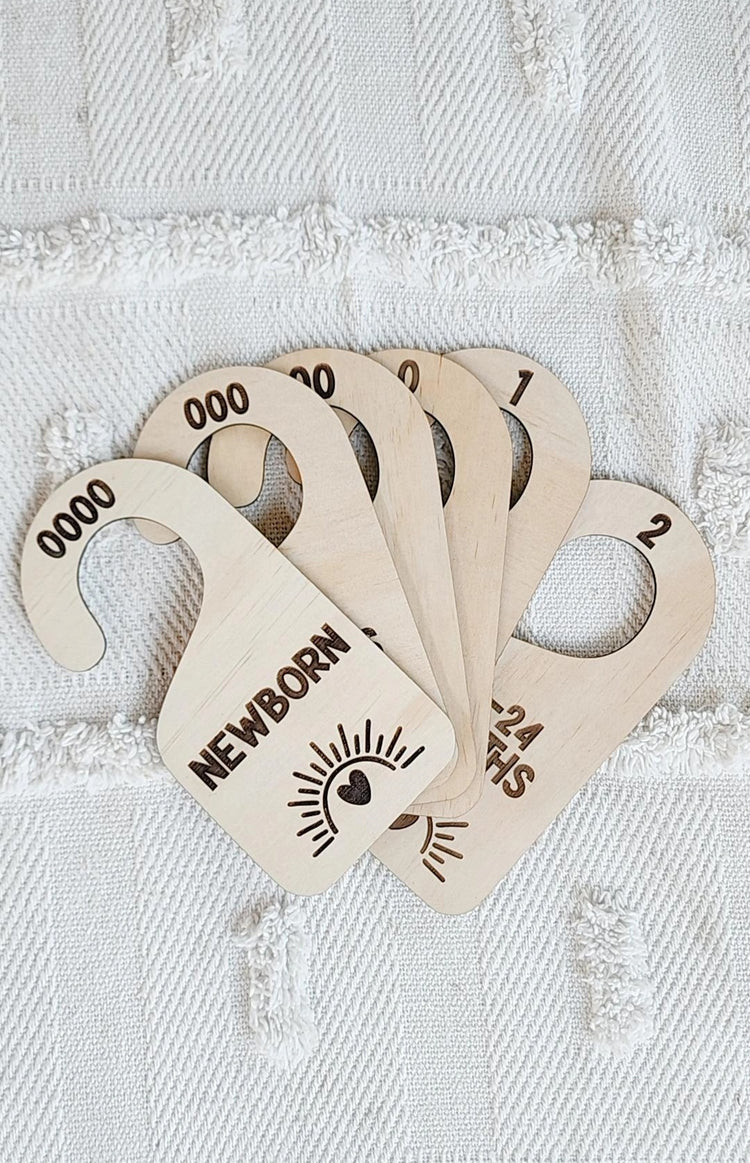 Wardrobe Clothes Divider - Heart Sun