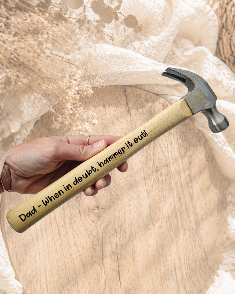Personalised Wooden Hammer