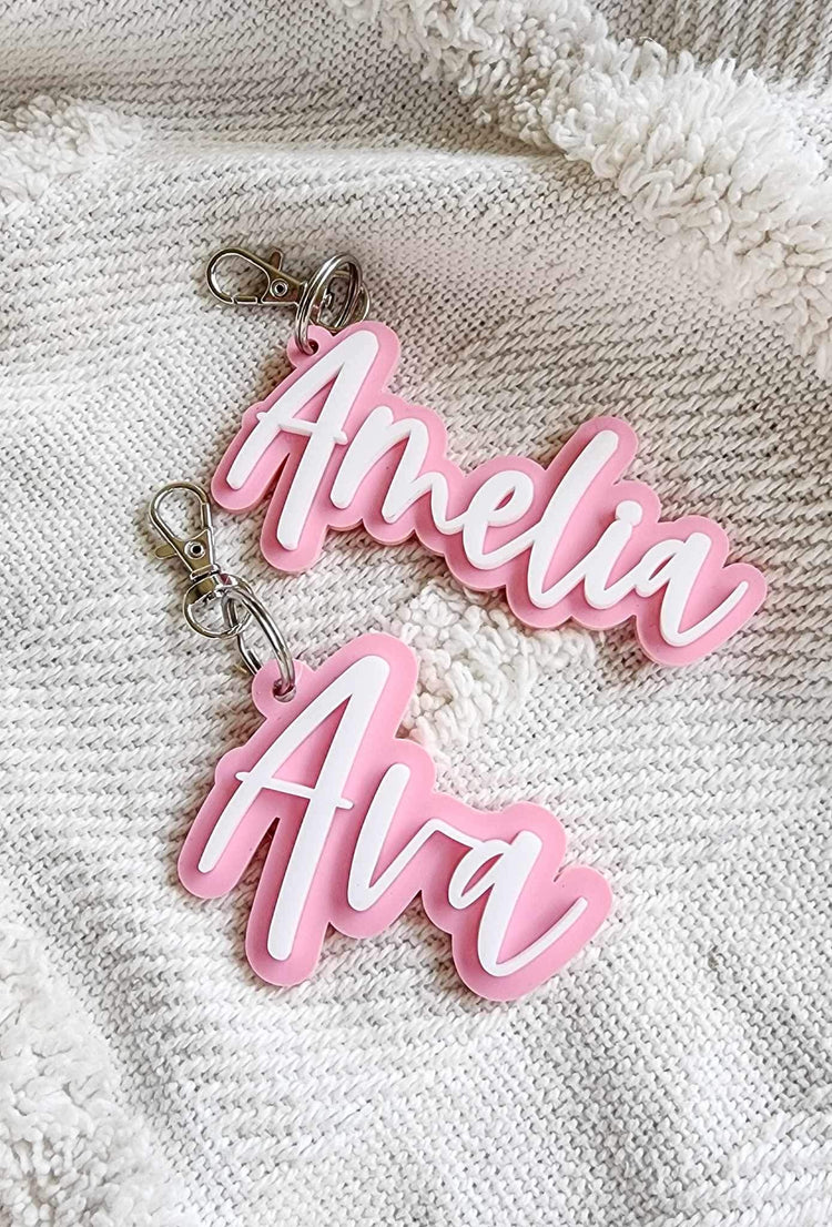 3D Name Key Chain