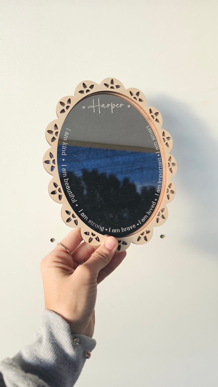 Affirmation mirror - harper