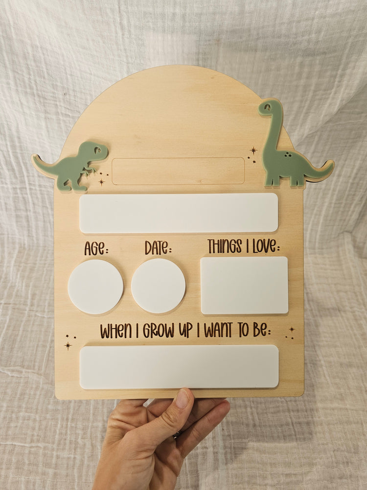 Dino school board large - OM