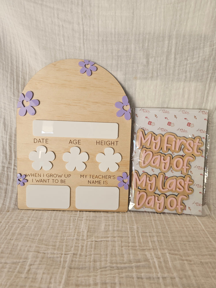 First last day daisy plaque - parma - OM