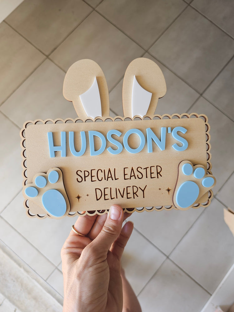 Vintage Scallop Easter Crate - Hudson