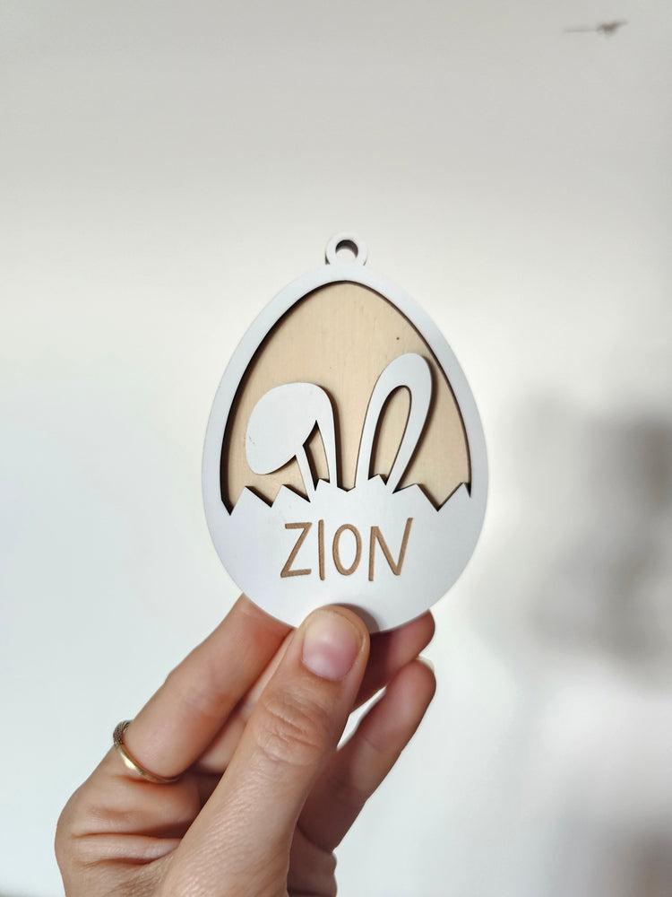 Bunny layered tag - Zion