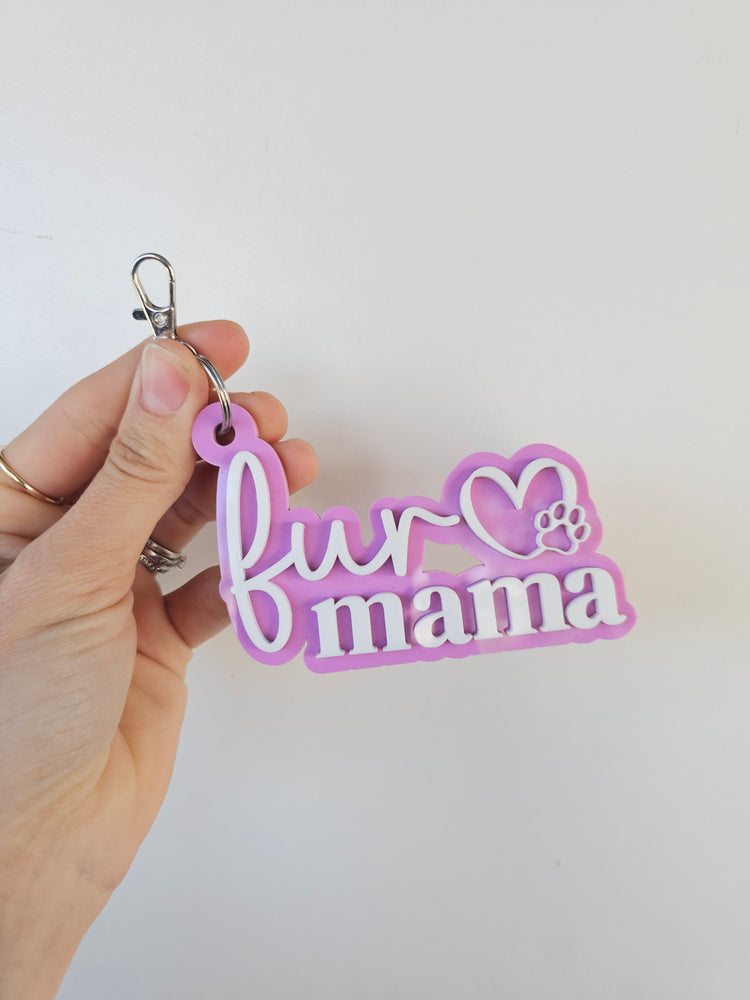 Keyring - fur mama