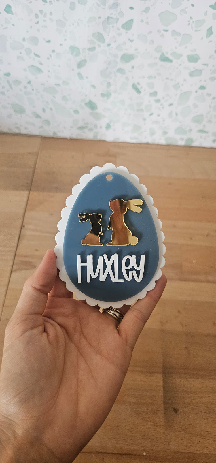 (Copy) Scallop bunny tag - huxley