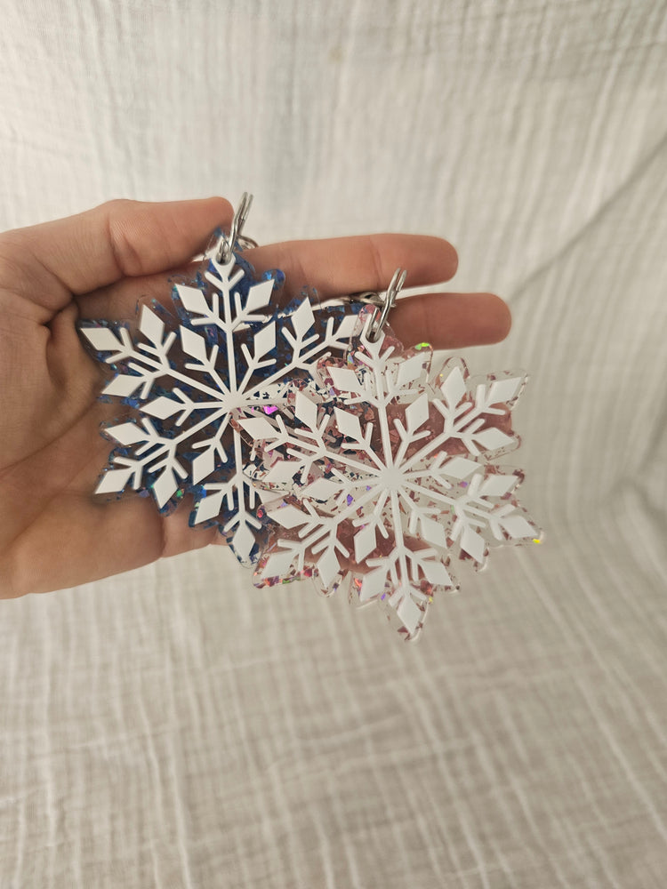 Snowflake keyring - OM