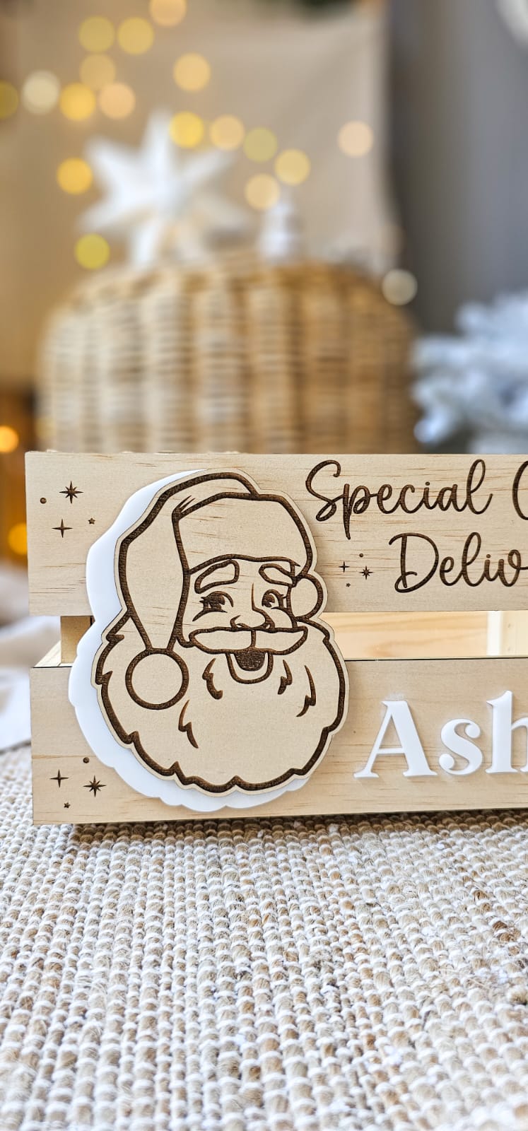 Christmas Crate - Acrylic