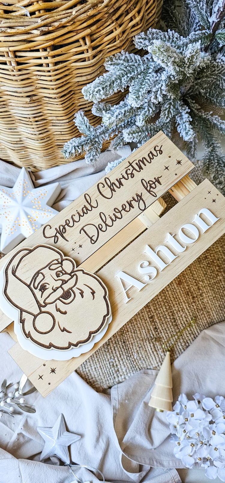 Christmas Crate - Acrylic