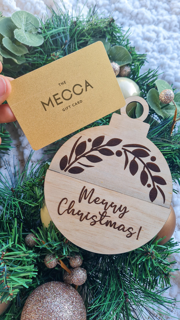 Gift Card Bauble Holders