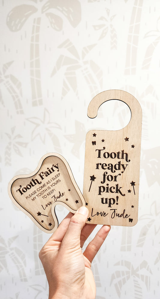 Tooth Fairy Dish & Hanger Bundle