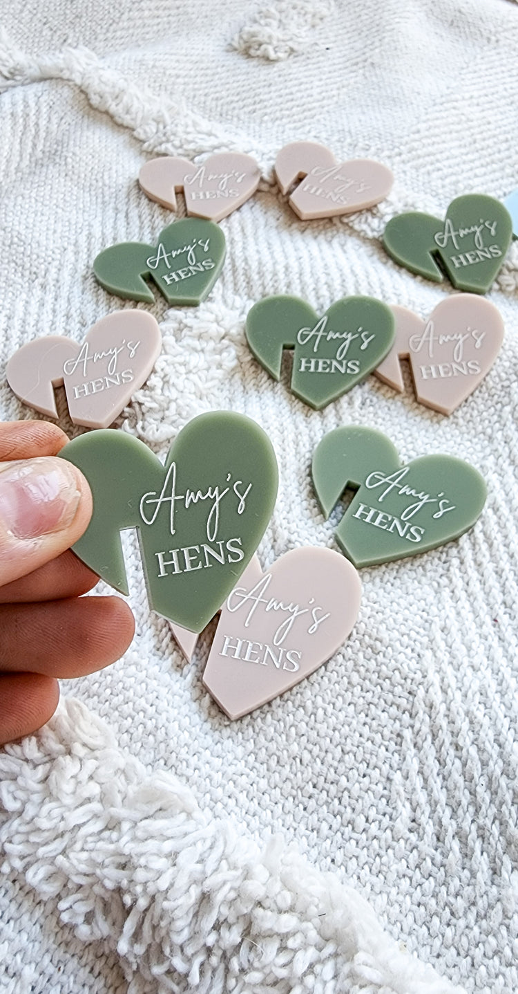 Hens Drink Tag