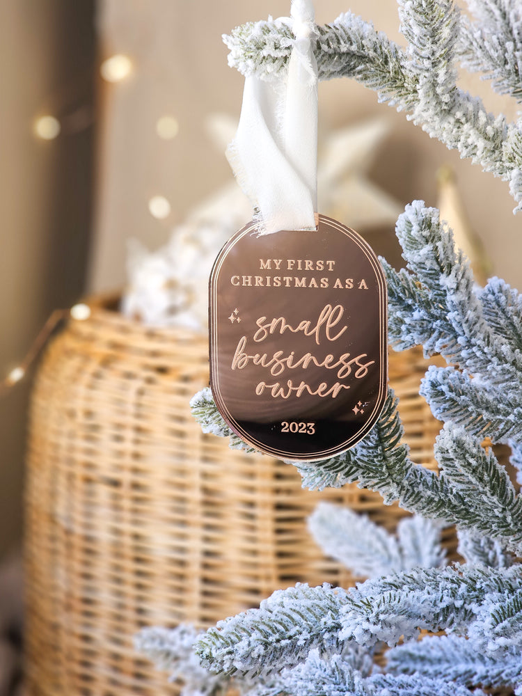 Small Business Owner Ornament