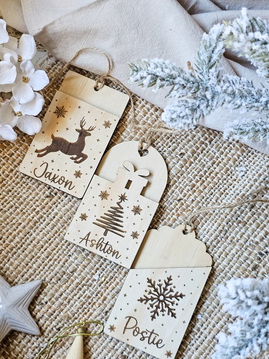 Gift card holders - rectangle ornament