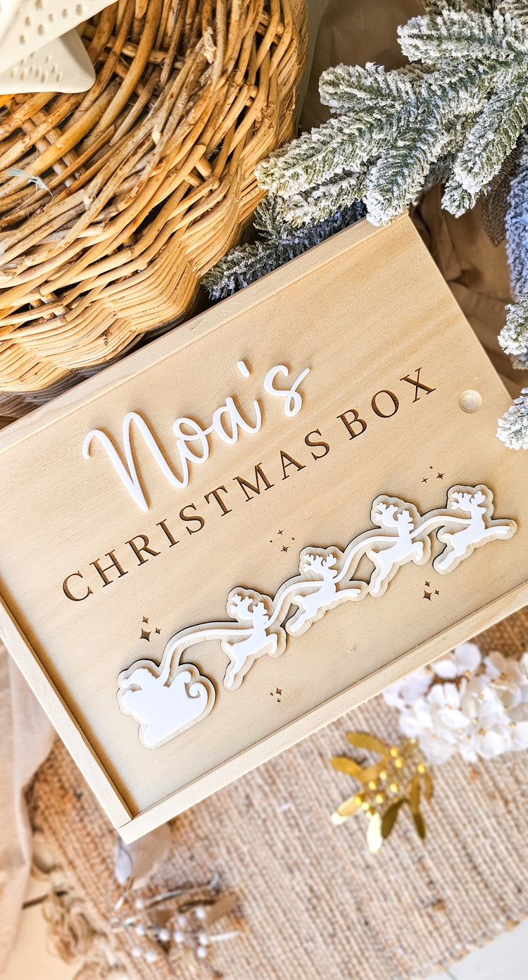 Christmas Keepsake Box - Acrylic