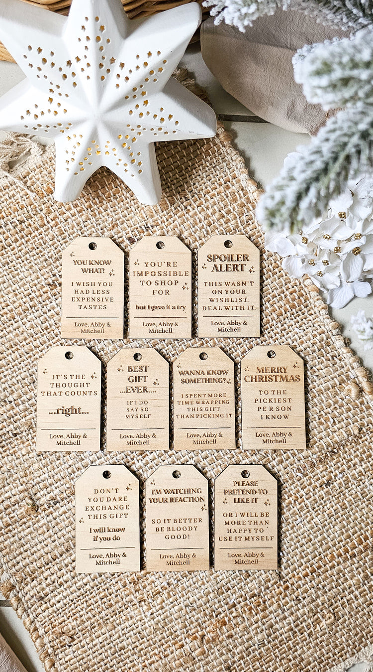 Funny Christmas Gift tags