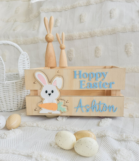 Easter Bunny Acrylic Crate