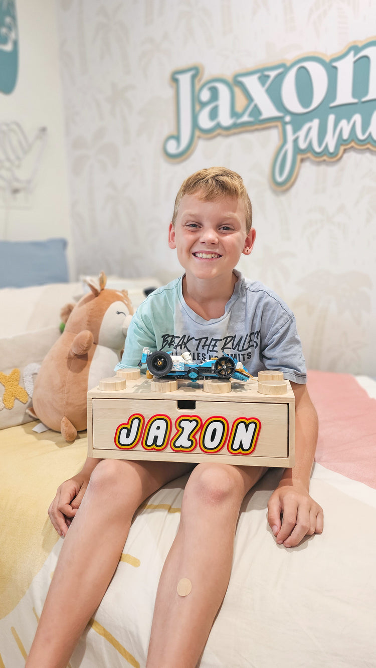 Timber Lego Storage Box