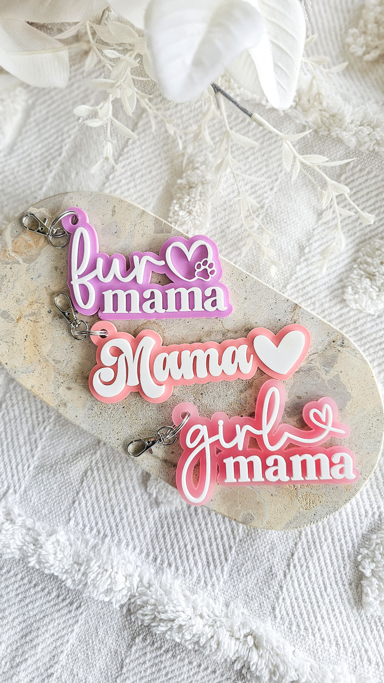 Mama keyrings - Multi Designs