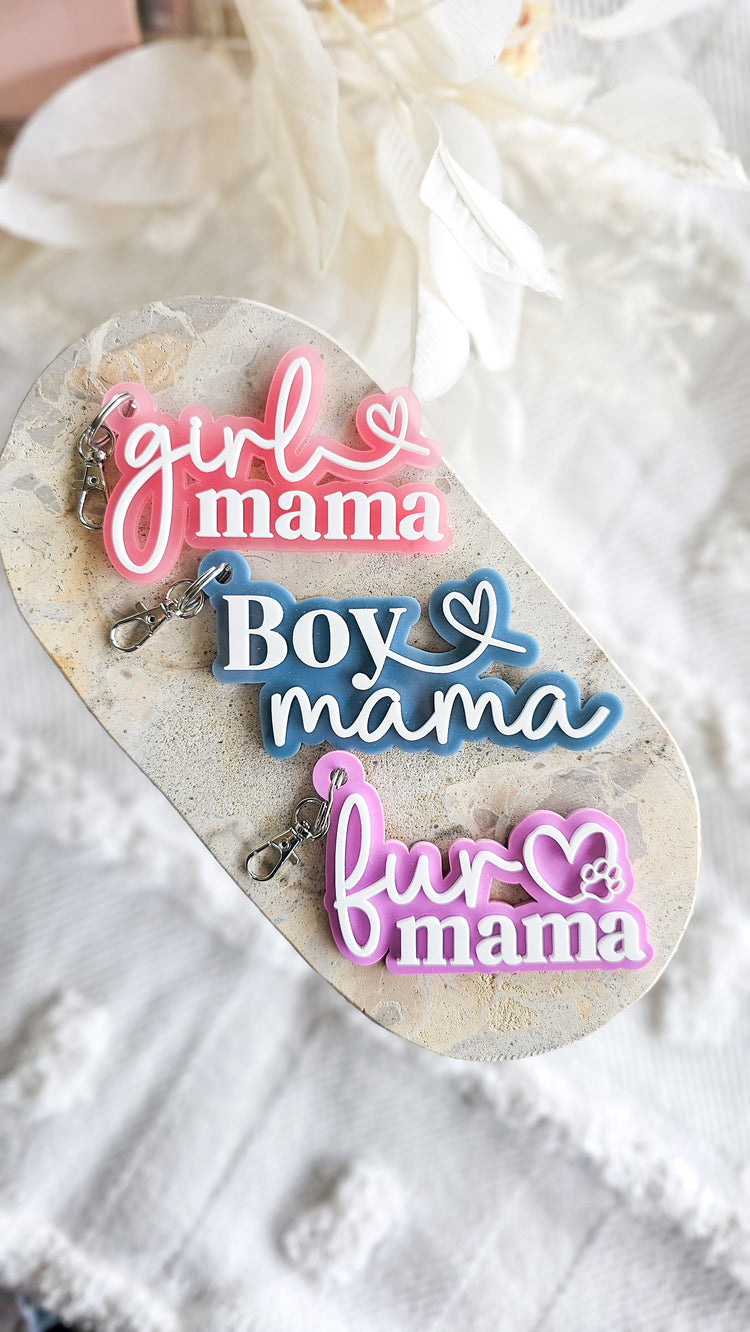 Mama keyrings - Multi Designs